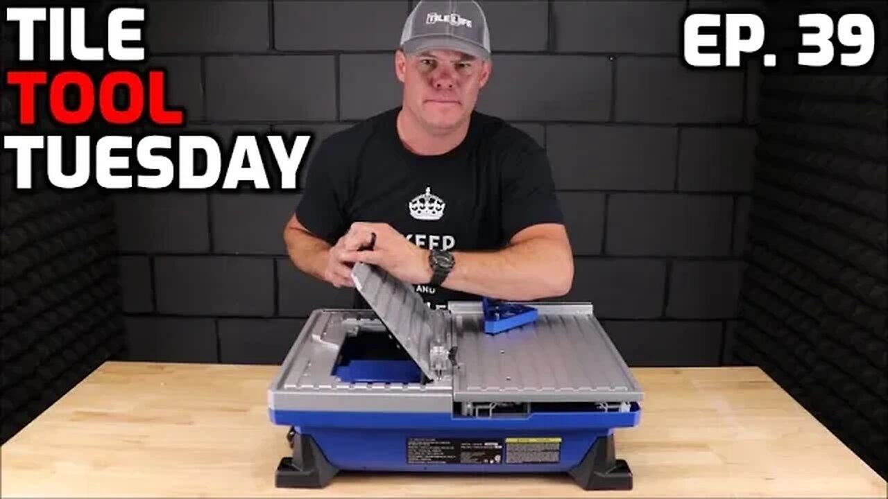 New Kobalt Sliding Tabletop Tile Saw Review