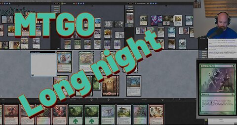 Long night of MTGO