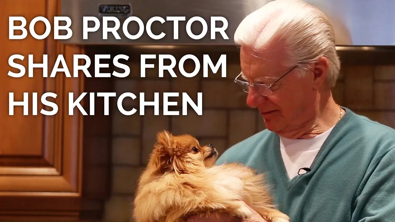 Bob Proctor Sharing From His Kitchen