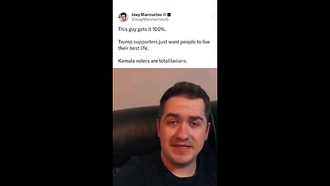 this guy gets it 100% 👏 👌