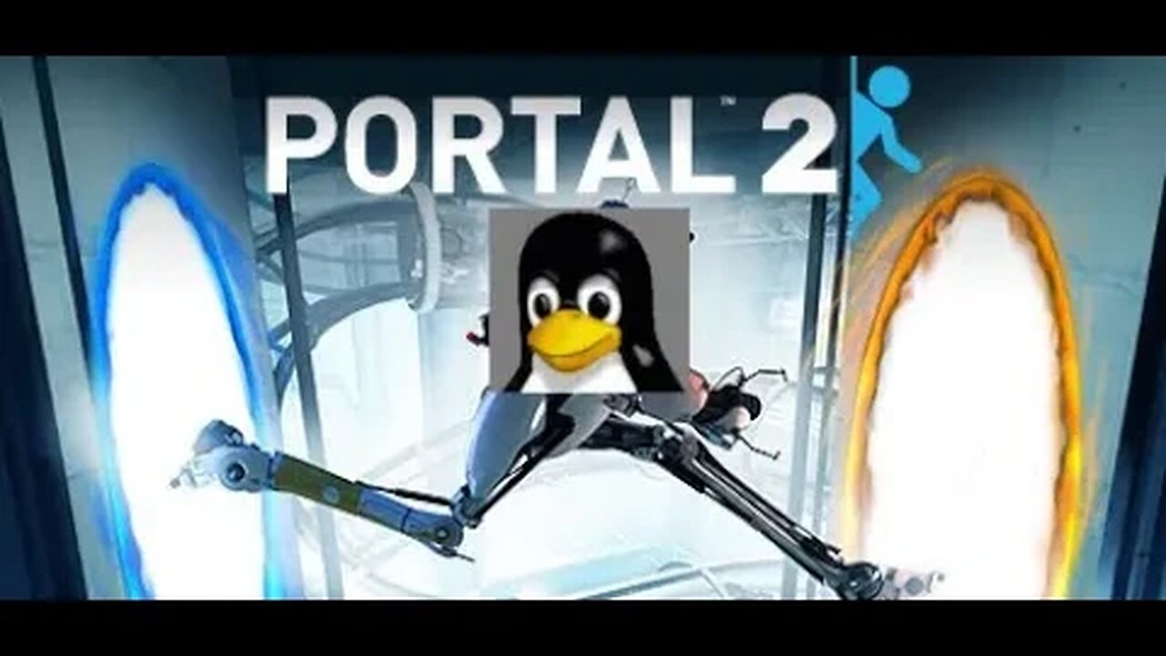 let's play portal 2 co op part 2 on linux
