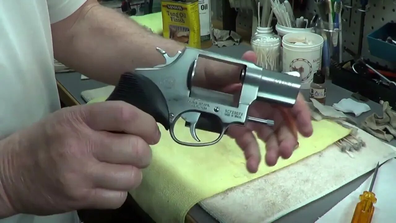 Taurus 45 Long Colt Revolver - Cleaning & Cylinder Removal