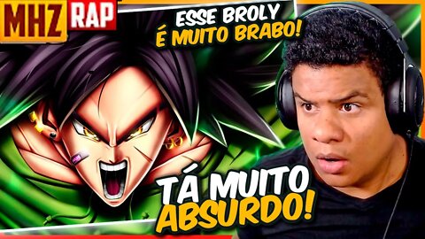 REAGINDO a VIBE BROLY | DRAGON BALL SUPER | MHRAP | React Anime Pro