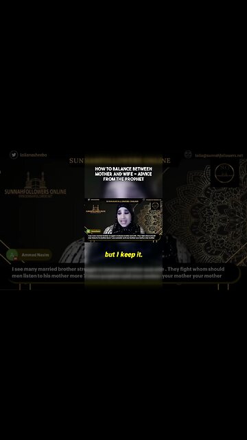 My Mother or My Wife - HELP!