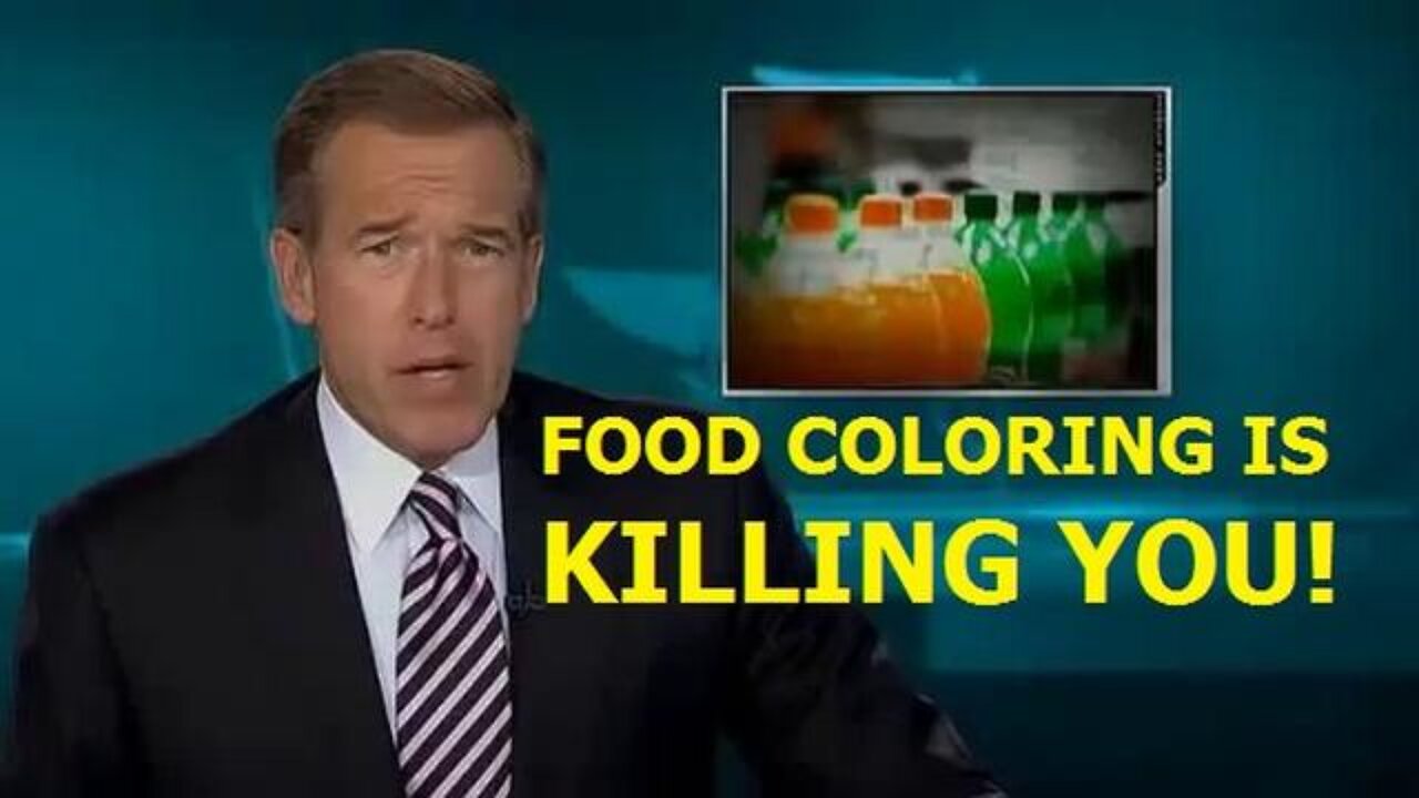 FOOD COLORING IS KILLING YOU!