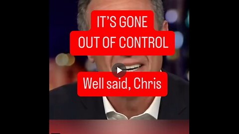 Chris Cuomo has a moment of sanity...