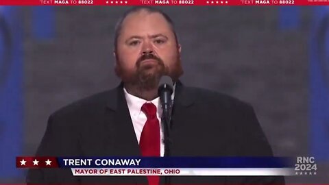 Mayor Of East Palestine, Ohio Slams Biden At The RNC: Biden Administration Has Been A Train Wreck