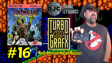 TURBOGRAFX 16 - North American Hucard Releases #16 - "CADASH"