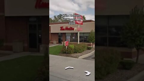 Abandoned Tim Hortons before and after in Michigan ￼