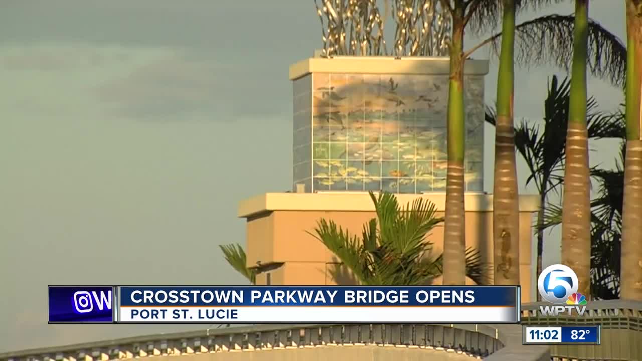 Expansion of Crosstown Parkway opens to the public in Port St. Lucie