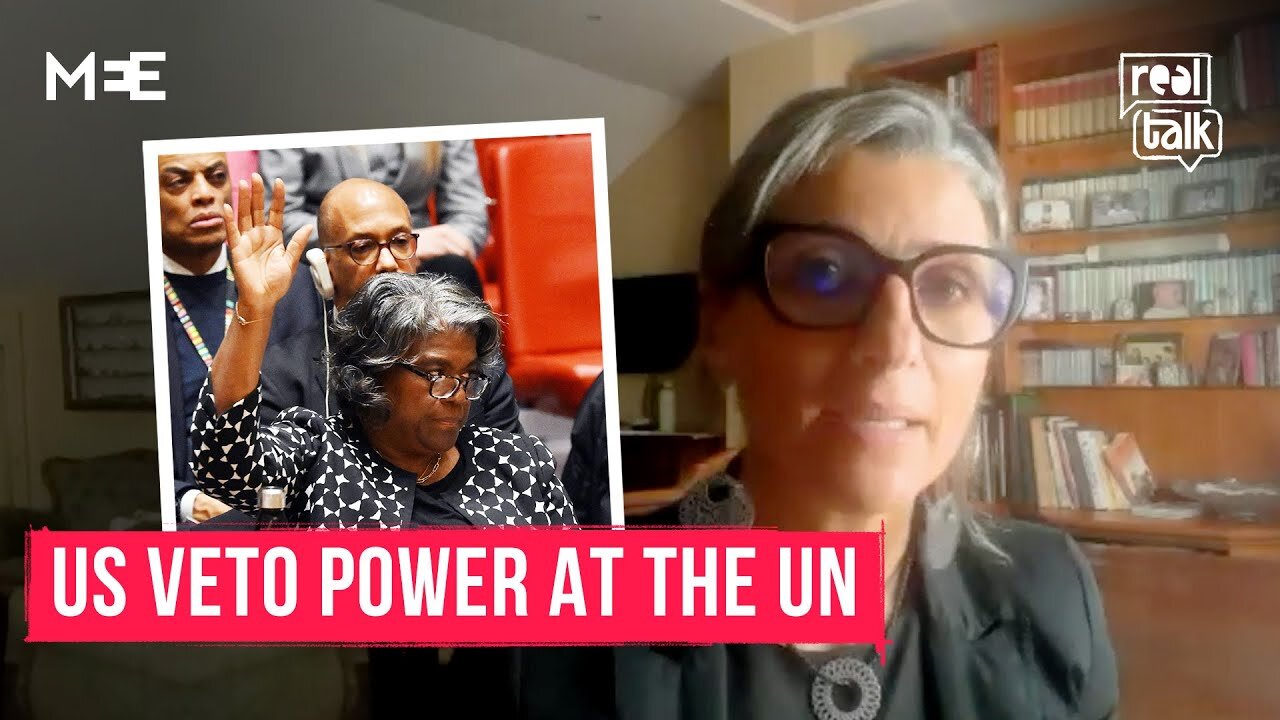 How does Francesca Albanese view the US veto power in support of Israel? | Real Talk