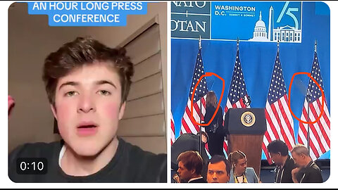 TDS patient & Dem activist Harry Sisson claims Biden didn’t have teleprompters.