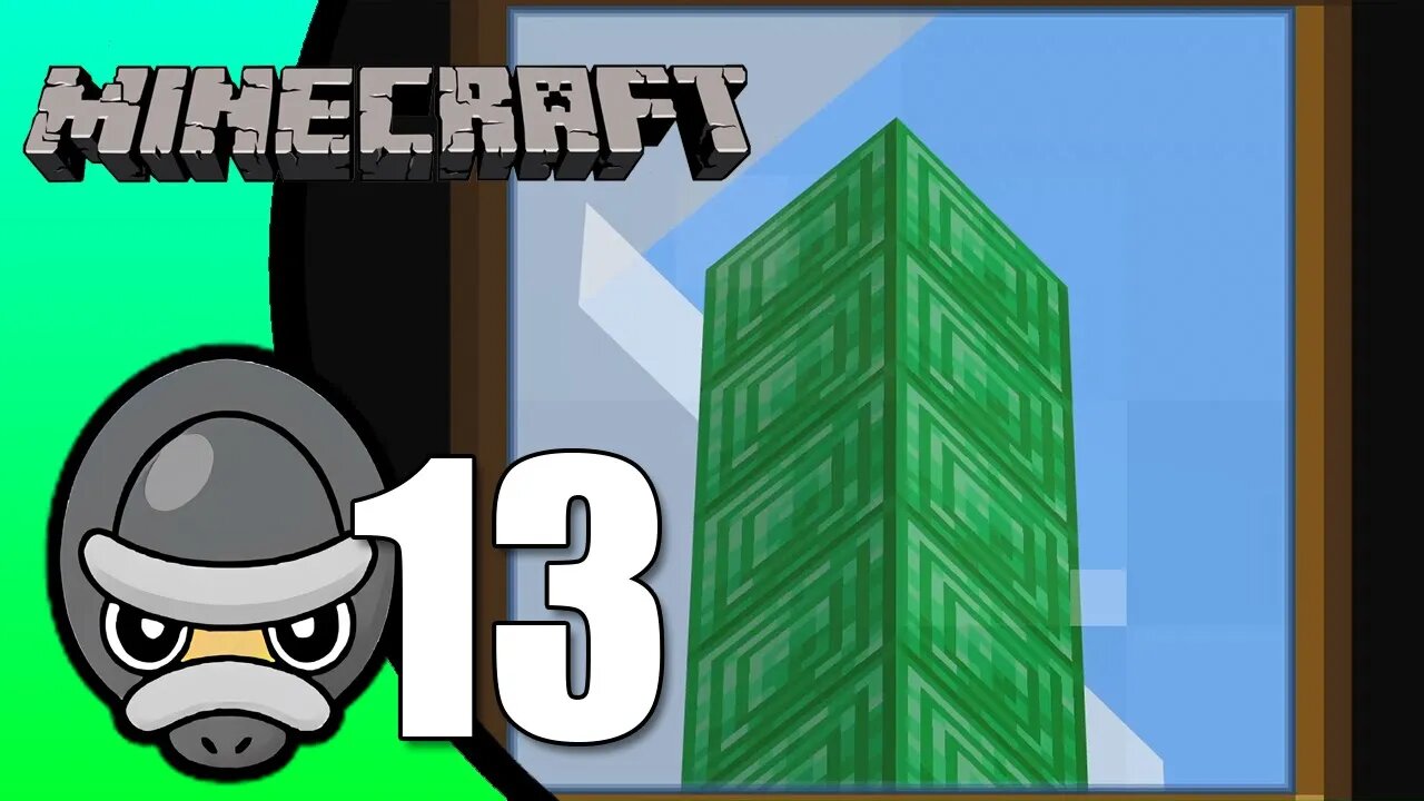 Digging a Giant Hole in Minecraft // Part 13 (First Hole Finished)