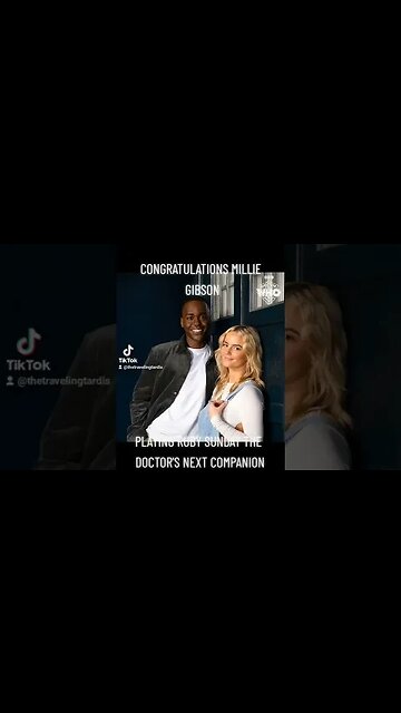 📰 #DOCTORWHO NEXT COMPANION IS #MILLIEGIBSON PLAYS #RUBYSUNDAY #NCUTIGATWA #SUBSCRIBE #SHORTS