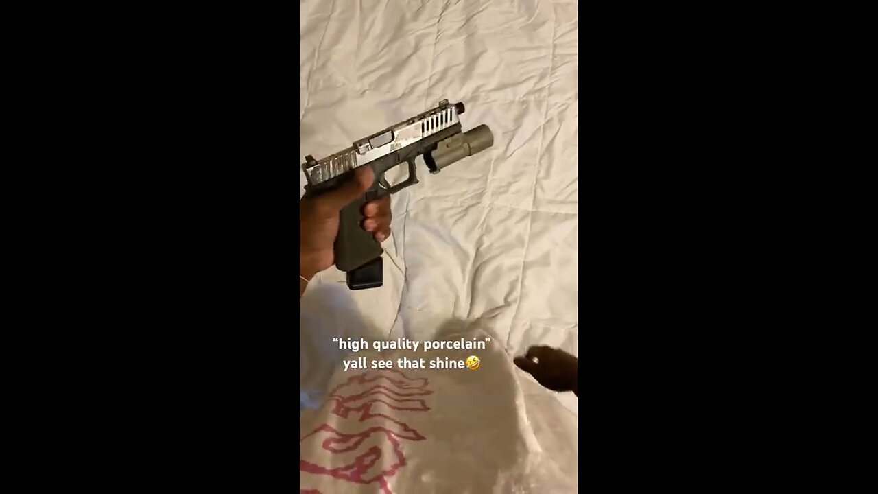 TAKE THE GLOCK😭