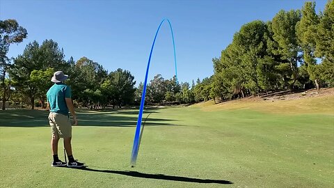 Payne Stewart designed course in Cali. Coyote Hills Golf Course. Part 2. back 9. Vlog #9. Break 80?