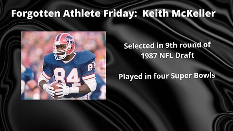 Forgotten Athlete Friday #142: Keith McKeller
