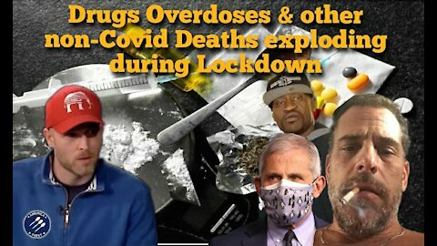 Vincent James || Drugs Overdosese & other Non-Covid Deaths Exploding during Lockdown
