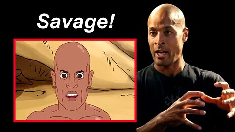 David Goggins Makes A Cameo In A Cartoon