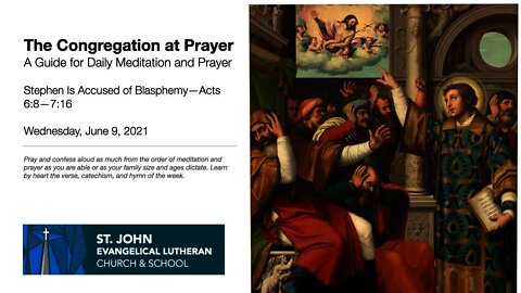 Stephen Is Accused of Blasphemy—Acts 6:8—7:16