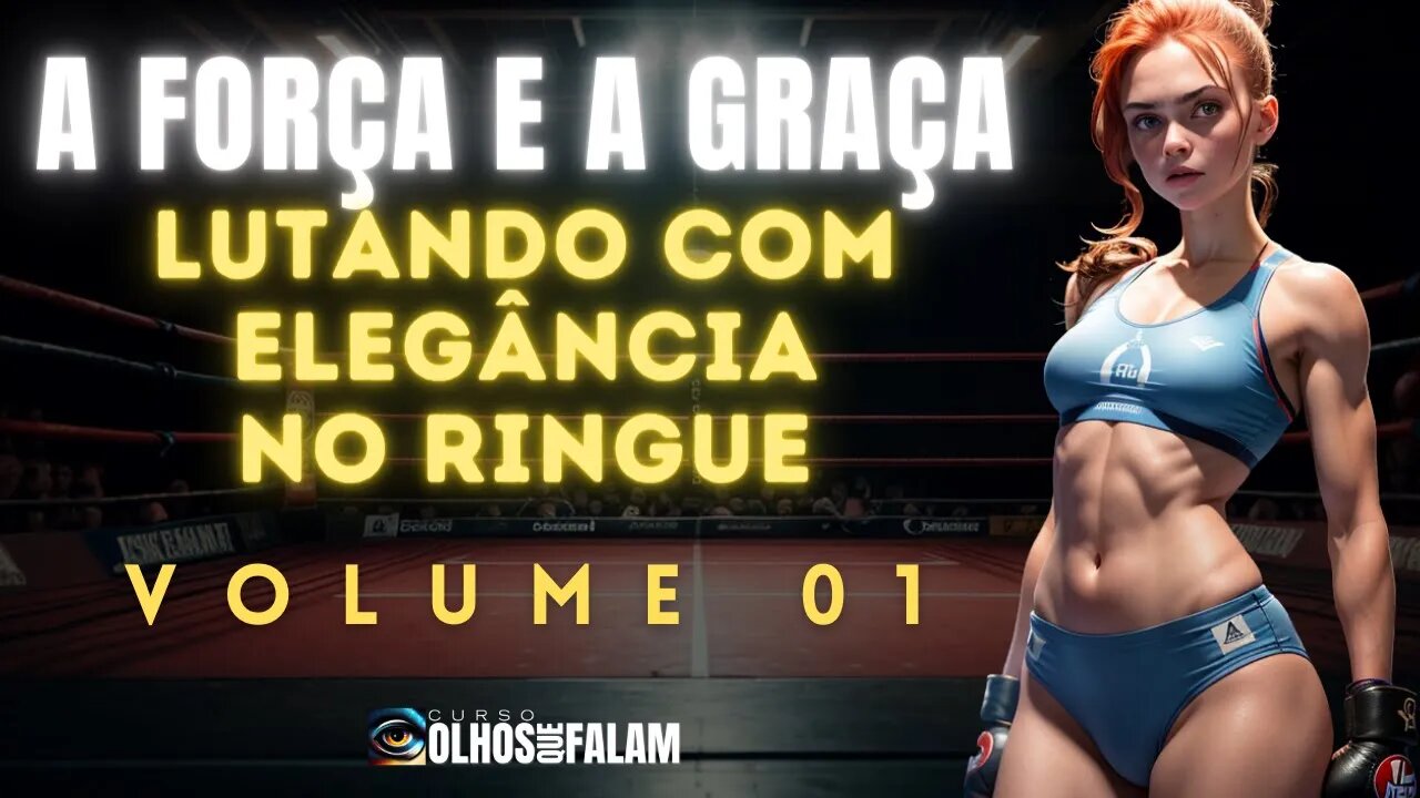[HD] 🥊 A Força e a Graça: Lutando com Elegância no Ringue 🌟 | AI Art Boxe - #boxe #força #elegância
