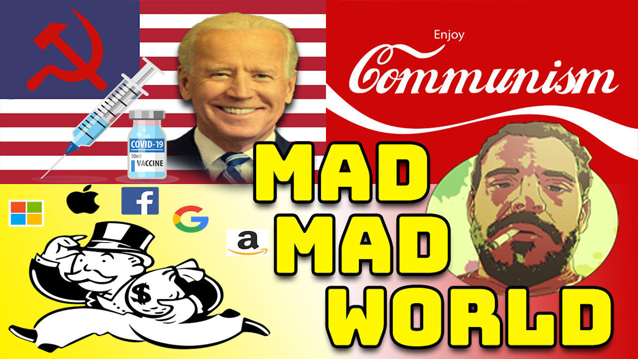 VAX Social Credit Score, Big Tech Purging FREE Speech, & Tucker Carlson SETUP By Biden CIA Asset?