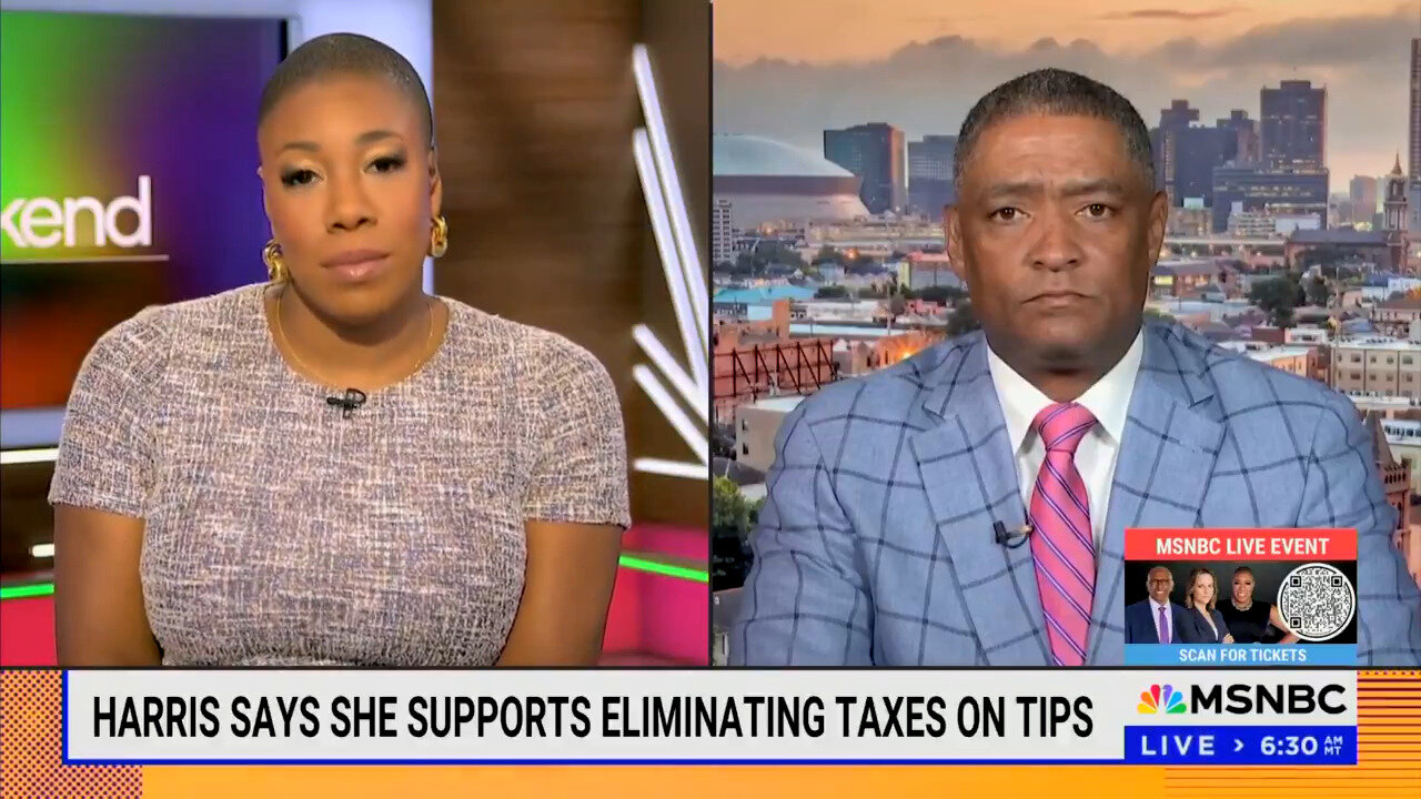 The Media's Complete About Face On Taxing Tips (To Help Kamala, Naturally)