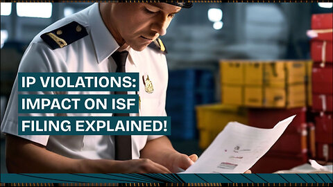 Protecting Your Imports: How Intellectual Property Violations Affect ISF Filing