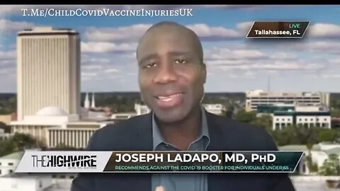 FLORIDA SURGEON GENERAL DR. LADAPO: BOOSTER SHOTS ARE TERRIBLE FOR ALL AGES