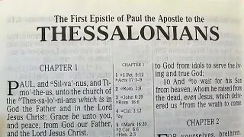 1 Thessalonians: Chapters 01-05