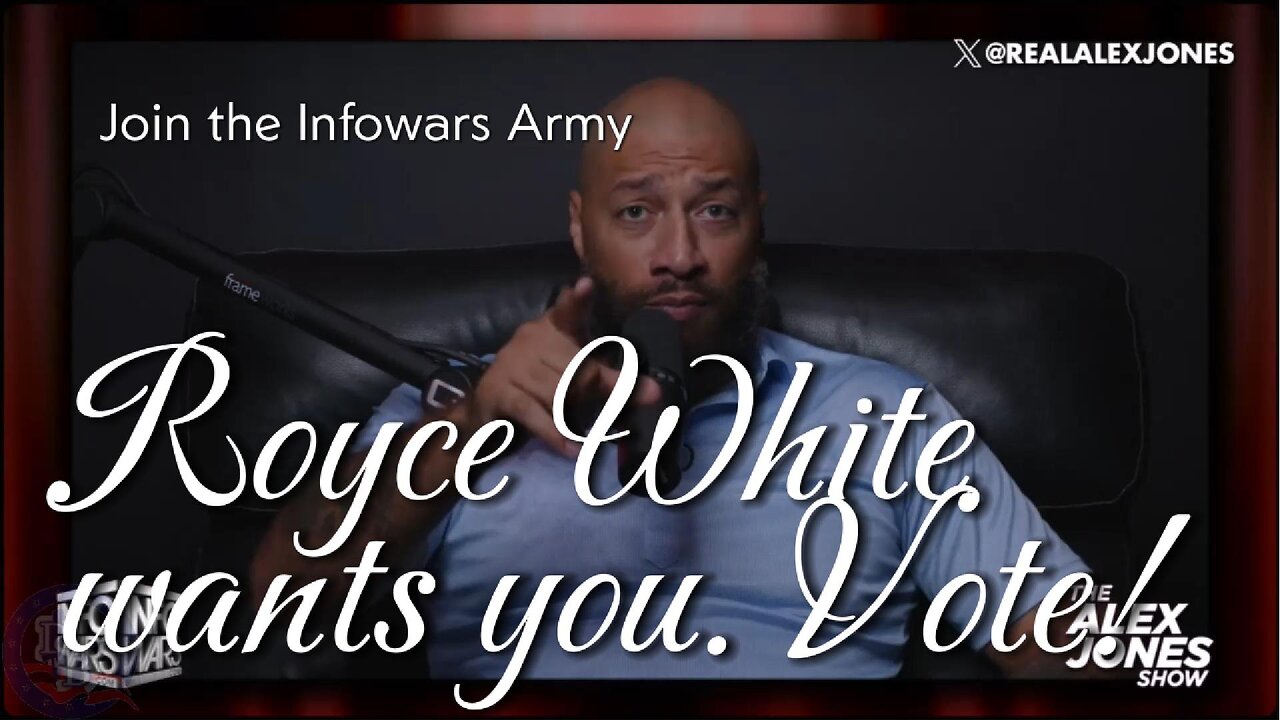 Royce White - Guest hosts Alex Jones Show. Explains the Uniparty