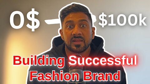 How I Built a 6 Figure Clothing Brand (Part 2)