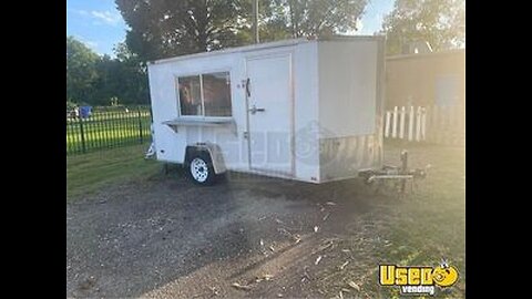 2017 6' x 12' Snapper Food Concession Trailer | Mobile Vending Unit for Sale in Virginia!