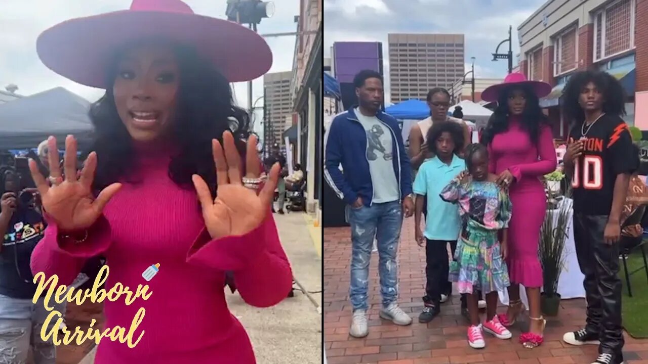 Mendeecees & Yandy Smith Film Spot With Their Children At Yelle Culture Festival! 🎥
