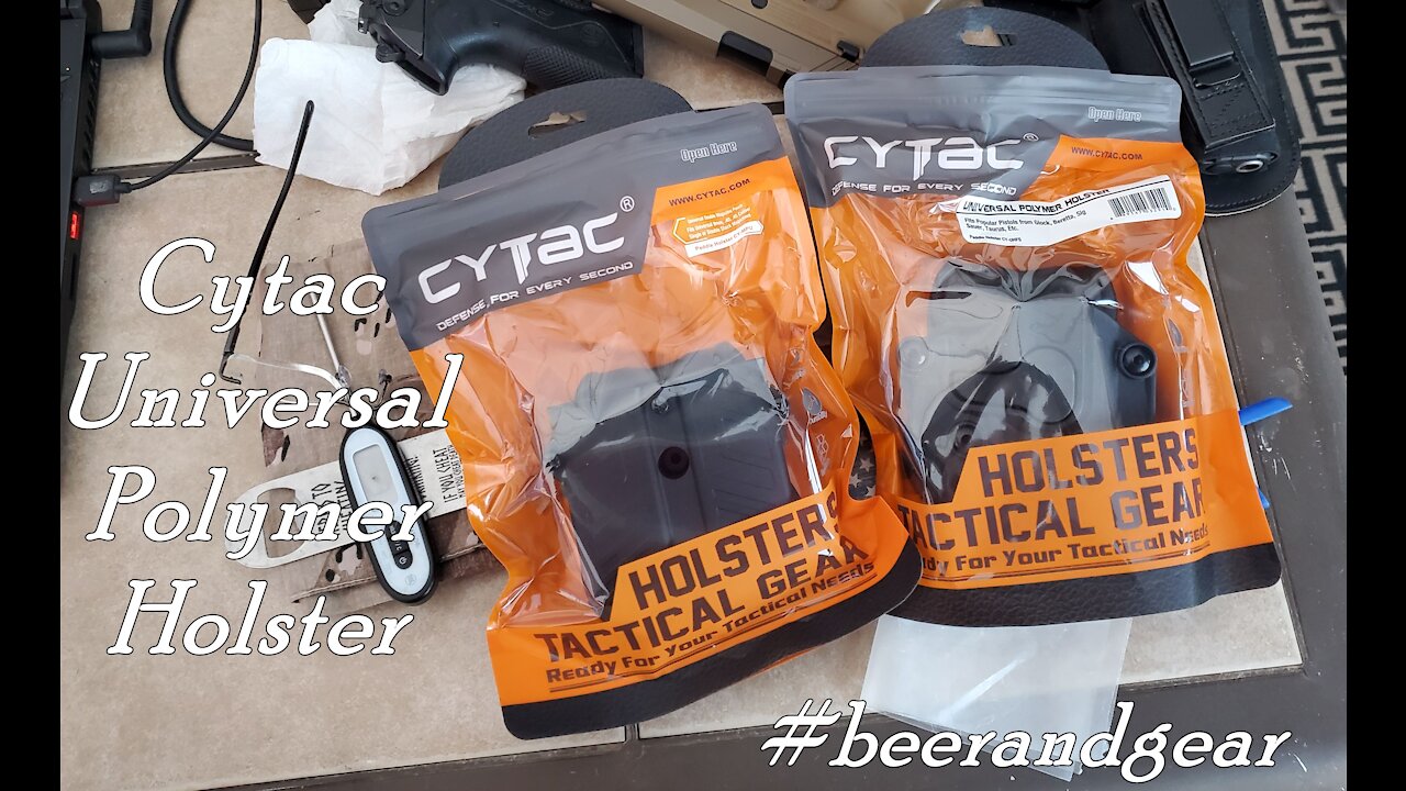 Cytac Universal Polymer Holster (fits up to 70 different handguns)