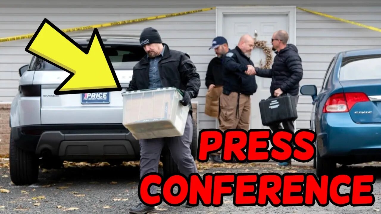 PRESS CONFERENCE on 4 University of Idaho Students FOUND DEAD