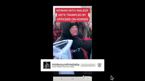 POLICE ALMOST KILLED DISABLED WOMAN