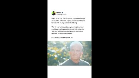 RFK Jr's new Ad