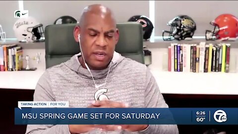 Tucker looks forward to Spartans playing in front of fans