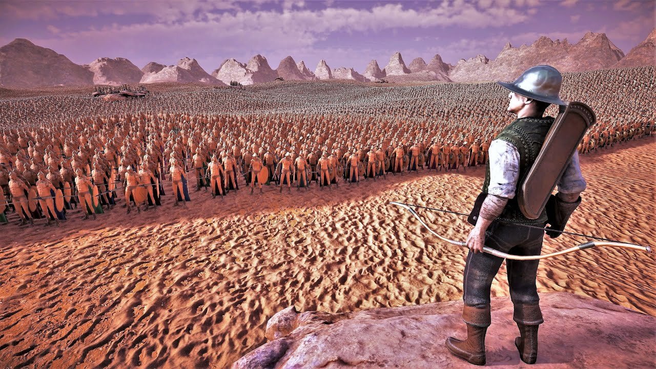 SUPER ARCHER (Explosive Arrow) vs 1 MILLION SPARTANS