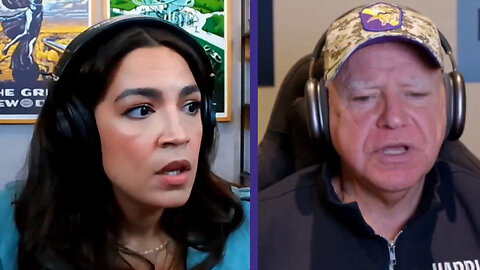 Humorlessness AOC And Tampon Tim Walz Virtue Signal About Tony Hinchcliffe