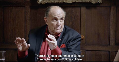 Rudy Giuliani discussing with Chanel Rion George Soros activity in Ukraine