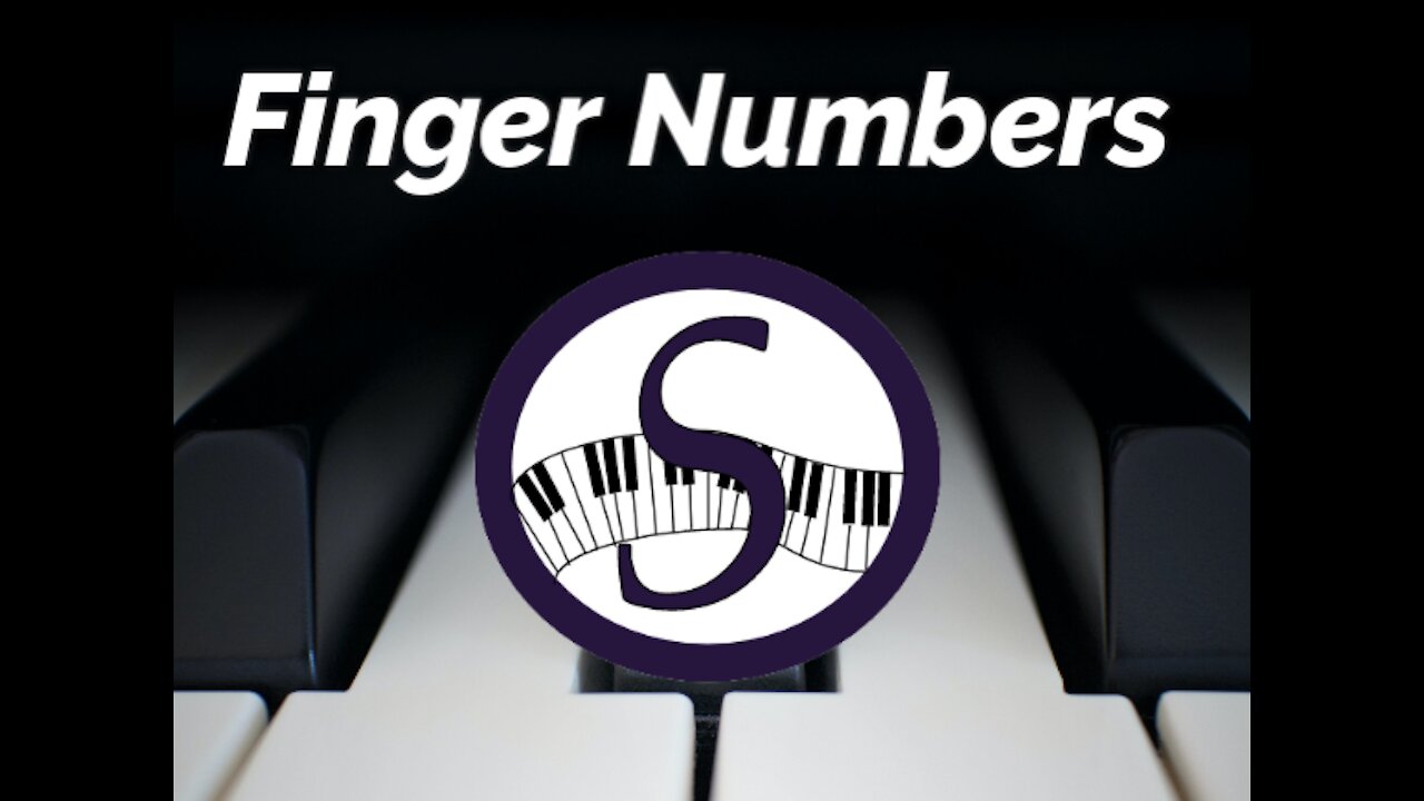 Introduction to Piano Finger Numbers