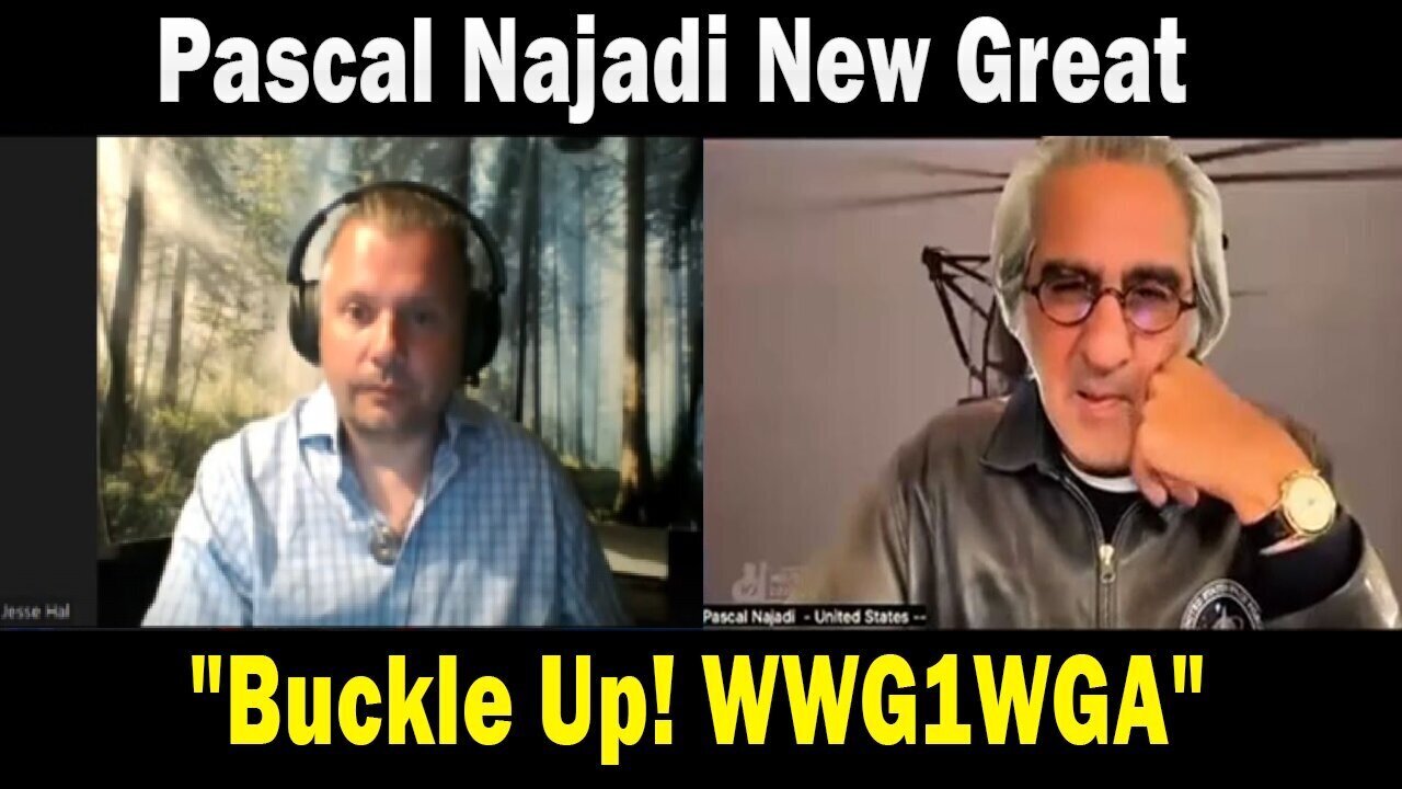 Pascal Najadi Update: "We Are About to Embark on a Historical Crusade! Buckle Up! #WWG1WGA"