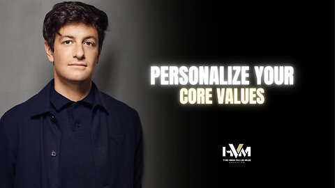 Personalize Your Core Values