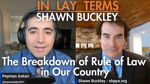 Shawn Buckley | EP 120 | The Breakdown of Rule of Law in Our Country