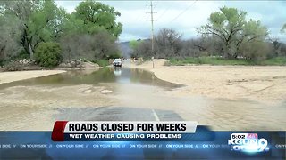 Wet weather causing problems