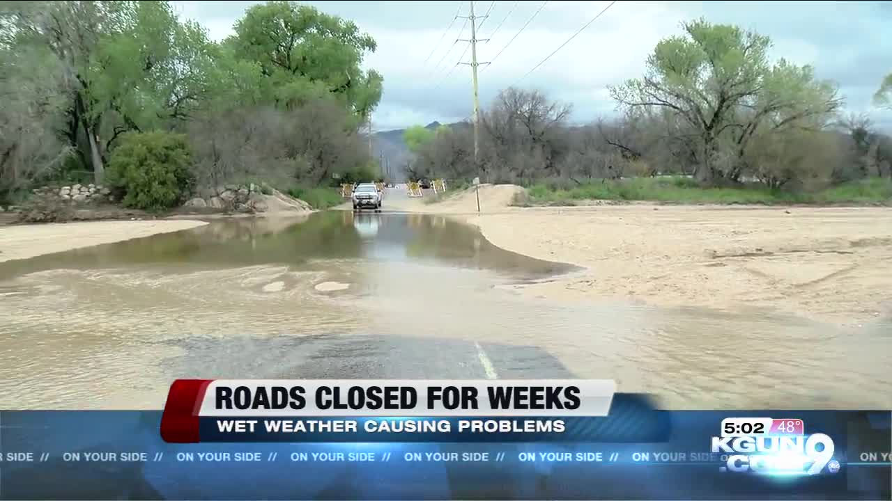 Wet weather causing problems