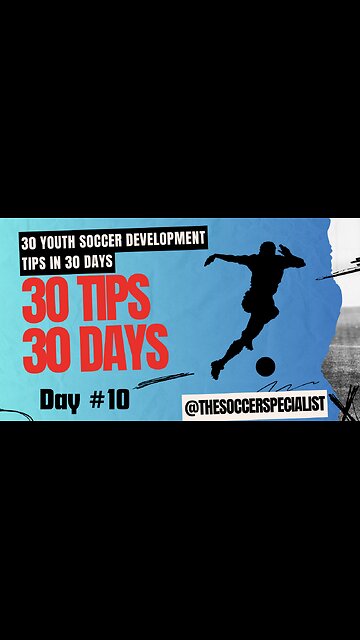 30 Youth Soccer Tips In 30 Days | Day 10 | Pass and Move