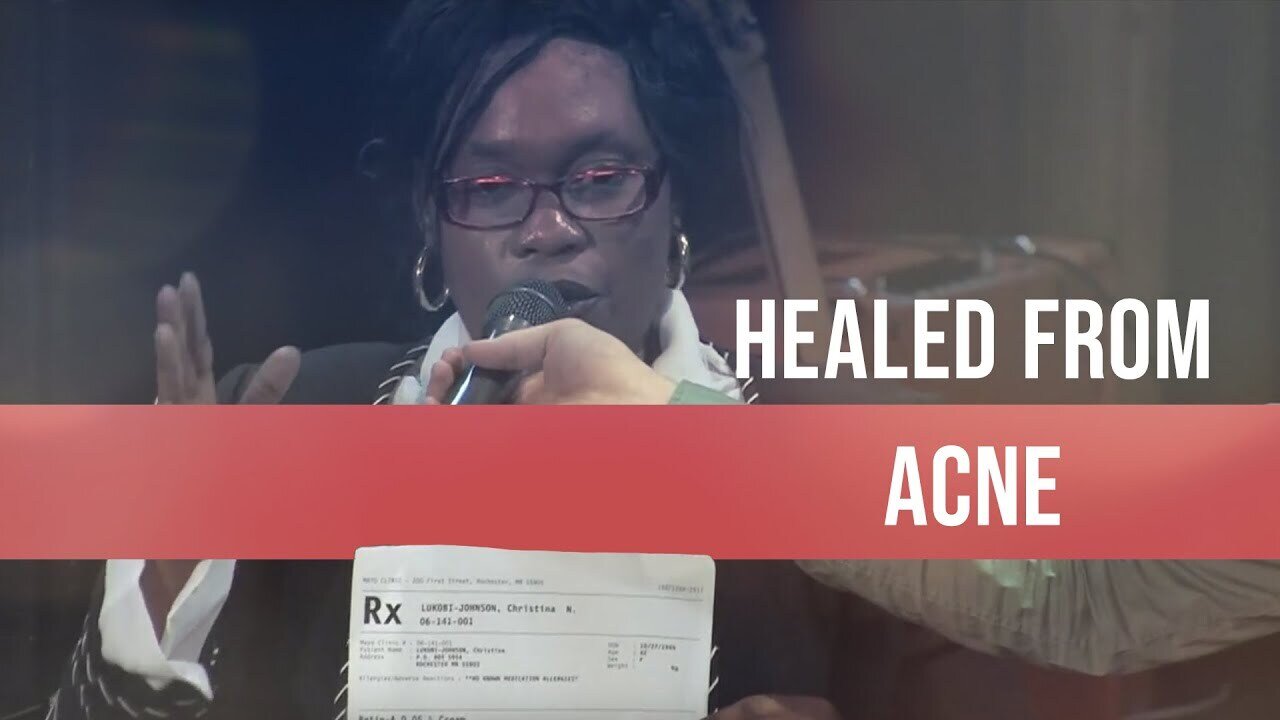 HEALED From Acne After Prayer